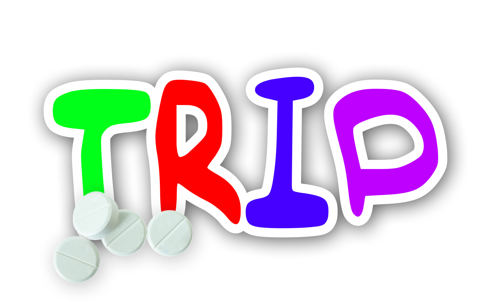 GEEK logo with colorful letters and pills